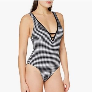 Seafolly Women's Standard Deep V Plunge Maillot One Piece Swimsuit
